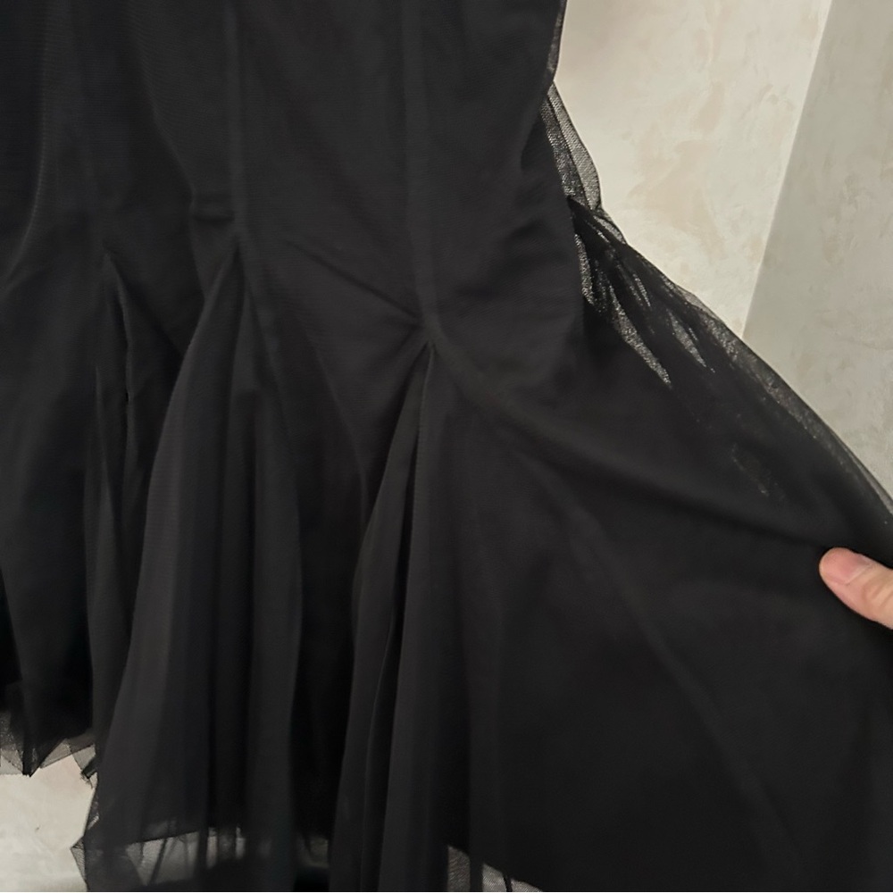 Lovely! Allsaints Madi Tulle dress black size 4 - Picture 8 of 10